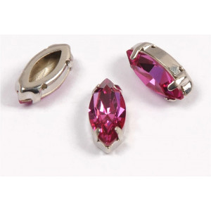Лодочка Fuchsia в оправе (хрусталь)